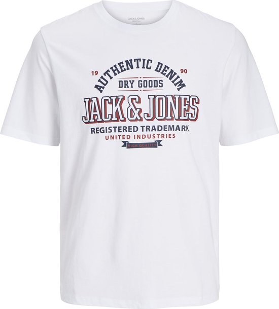 JACK & JONES Men's JJECORP Logo T-Shirt - Slim Fit Cotton Crew Neck Tee, Graphic Print - View #6