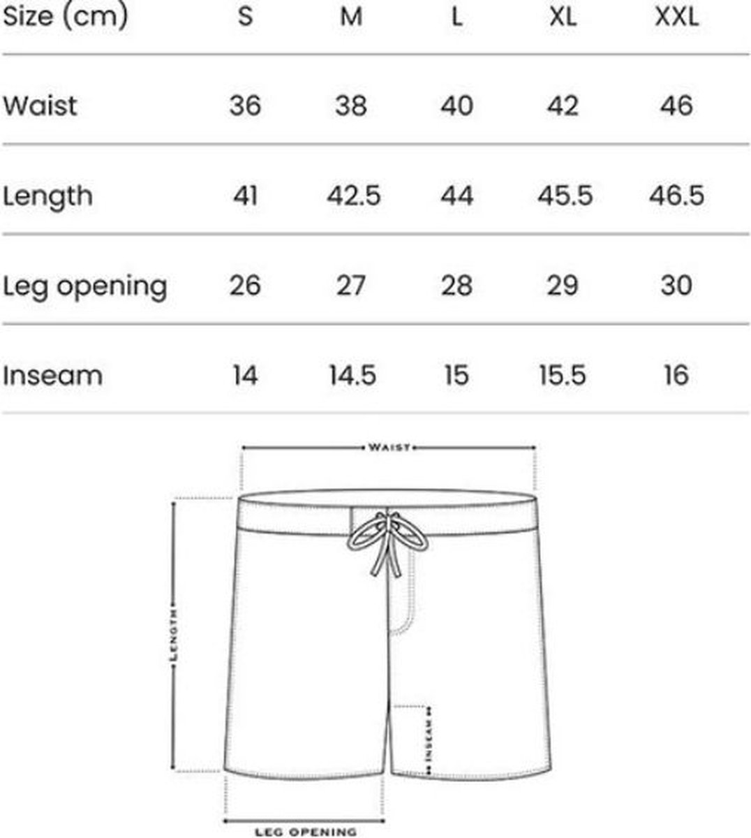 Moustard Swimwear Flamingo Swimshort Zwembroek Heren XXL — afbeelding 4