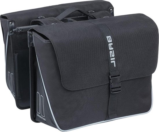 Basil Forte Mik Bagagedragertas - Unisex-Adult - Zwart - 41x15x34cm van Basil — afbeelding 2