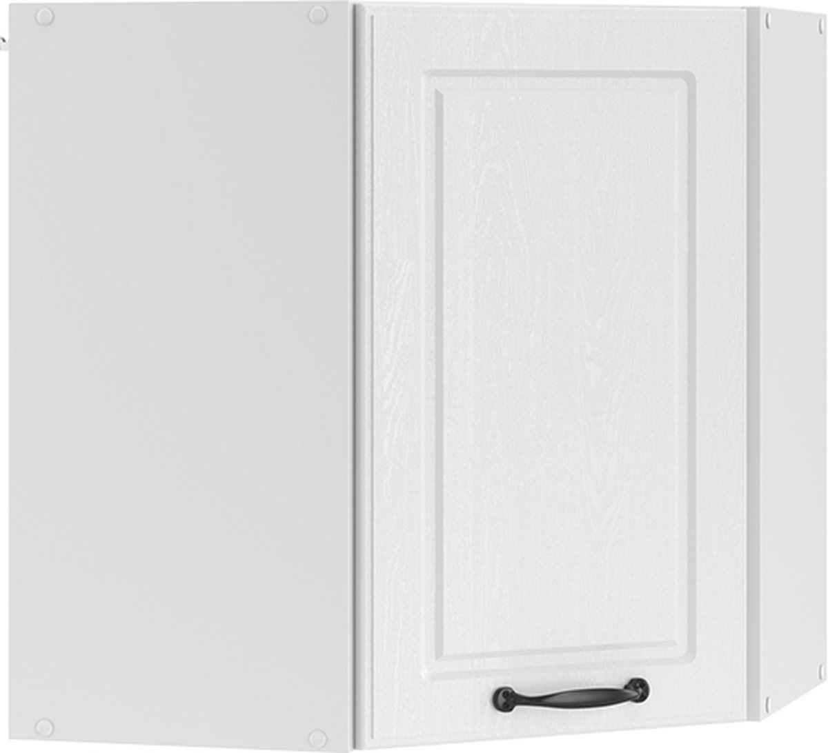 Vicco R-Line Hoek hangkast – 57 cm Wit Landhuis Wit landelijk/Wit