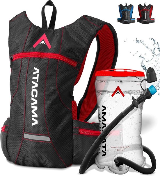 Waterzak 400 Ml Alpenwert Drinkzak 2L/3L – BPA-vrij Drinksysteem Voor In Je Rugzak, Perfect Voor Wandelen, Hardlopen En Fietsen Outdoor Hydratatie Systeem