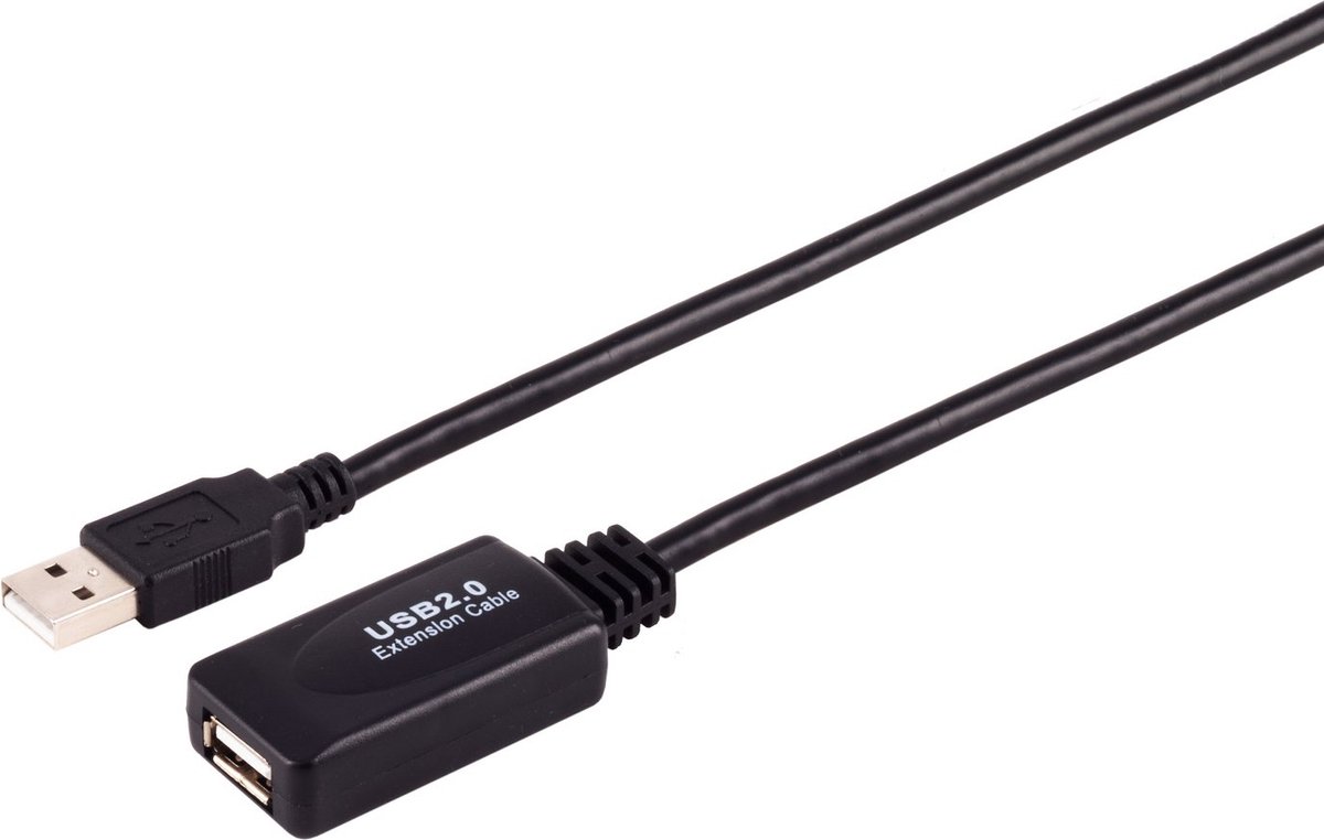 Aktive USB-A Verlängerung, USB 2.0, 480Mbps, 15m