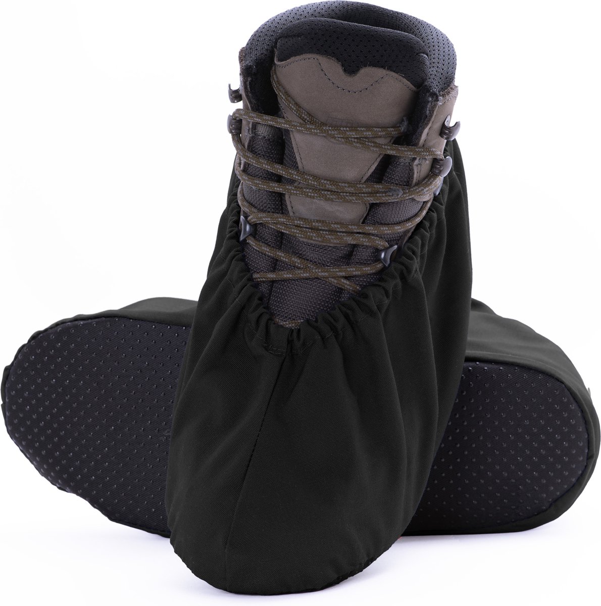 Nesto's® Herbruikbare Overschoenen - Wasbaar - Anti Slip - Schoenovertrek - Schoenhoesjes - Herbruikbaar - Nylon - Maat 36-42 - Zwart