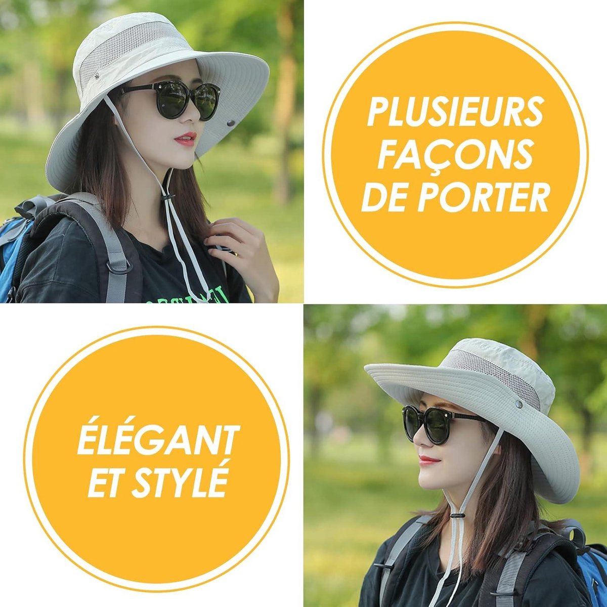 thumbnail: TrailHeads UV Protection Running Hats For Women 50+ UPF - Summer Baseball Cap - Tennis, Golf - 2 Pack