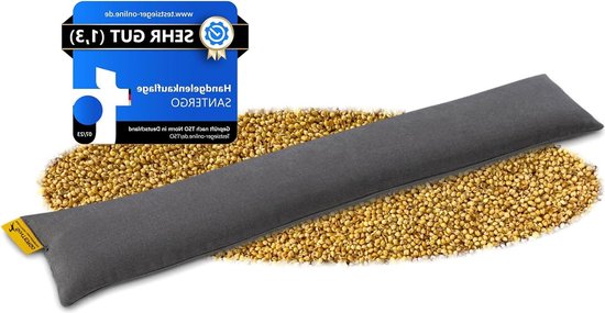 Nedis ERGOGKWP200BK Ergonomische Polssteun Voor Toetsenbord Gel 480 X 80 Mm Zwart