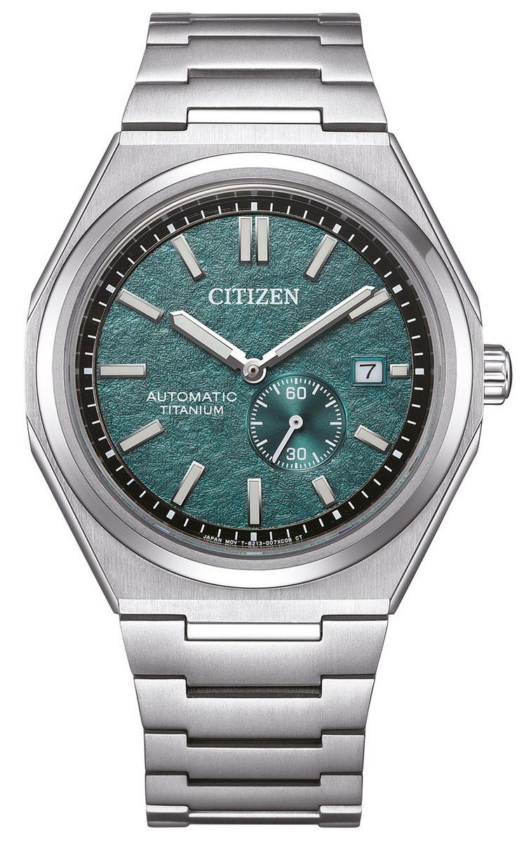 Citizen NJ0180-80X Horloge - Titanium - Zilverkleurig - Ø 41 mm