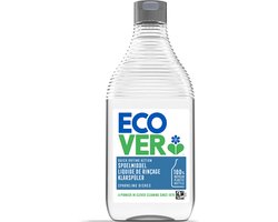 Ecover - Glansspoelmiddel - Voordeelverpakking 8 x 450 ml - Sneldrogend & Streepvrij - Plantaardig & Biologisch afbreekbaar - Fles van gerecycled plastic