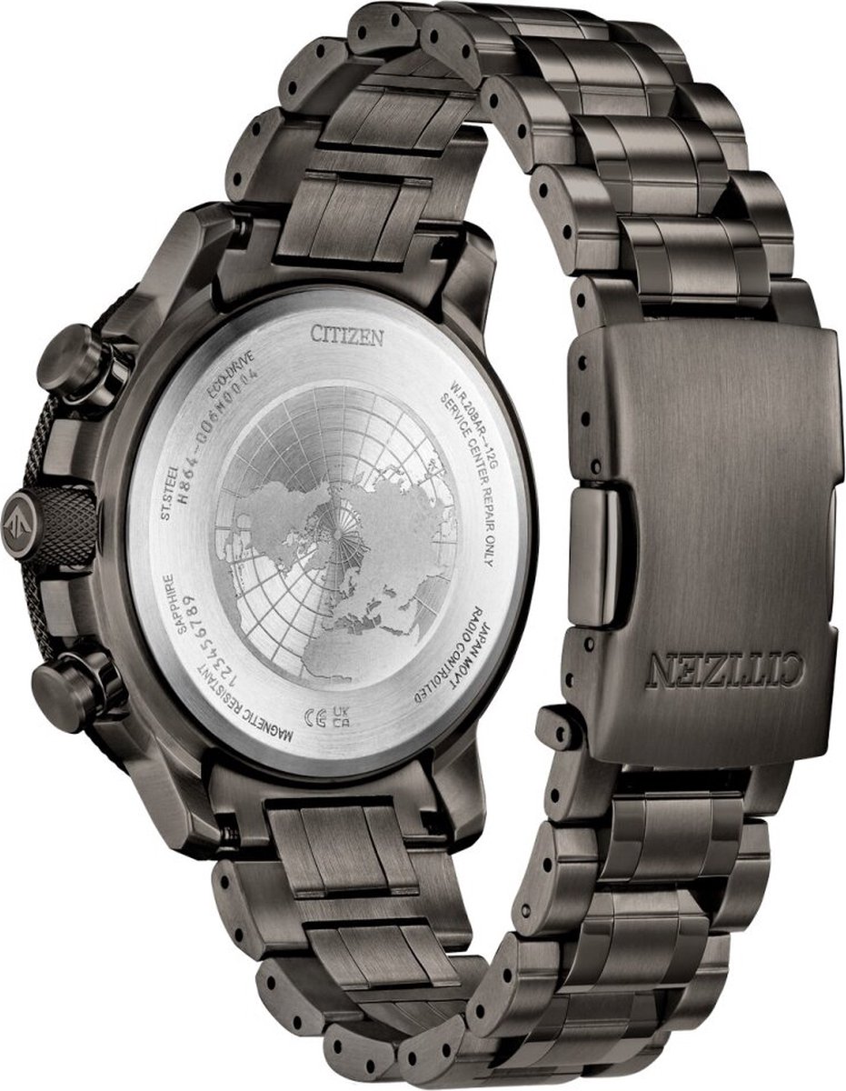 Montre Citizen Promaster Sky Geo Trecker - Eco-Drive Solaire 46mm - 20ATM - Neuf Avec étiquettes