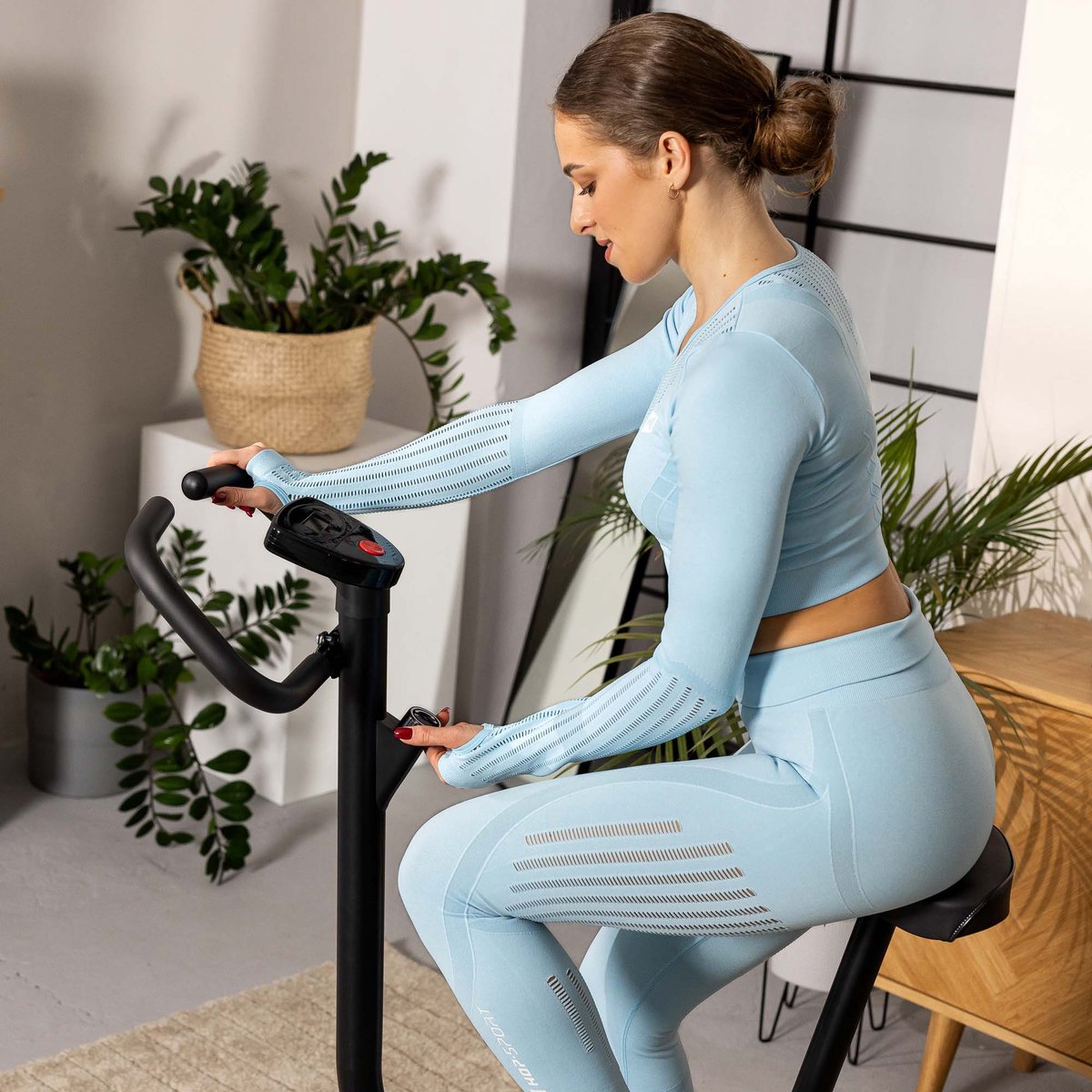 Hop-Sport Hometrainer HS-010H Rio - Compacte Magnetische - afbeelding 2
