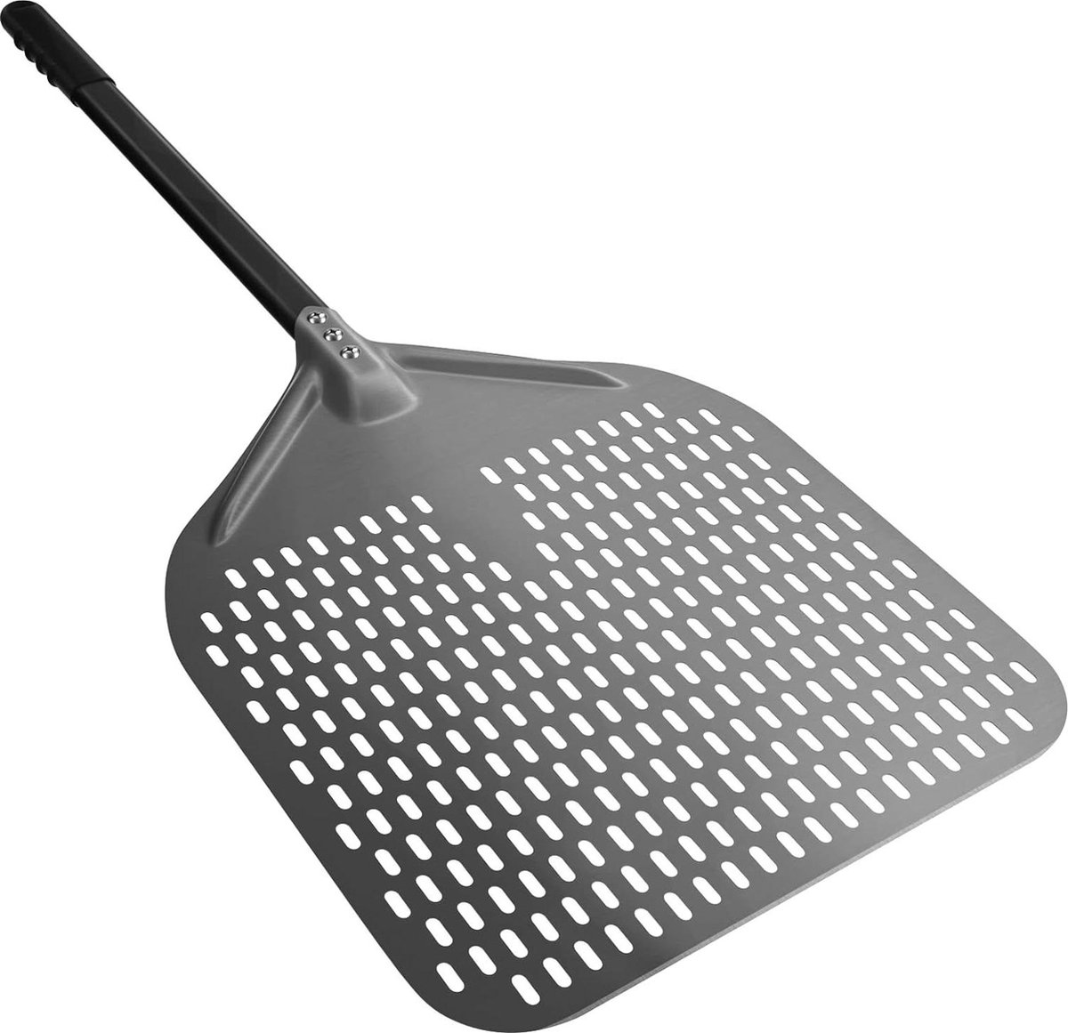 Geperforeerde Pizza Peel - Rechthoekige Pizza Paddle - Aluminium - Pizza Oven Peel 34.7x36 Blade