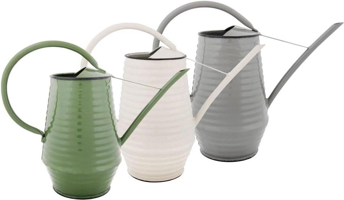 Gieter waterkan - design - gesorteerd - 1 stuk - ca. 24 cm x 11 cm x 20 cm