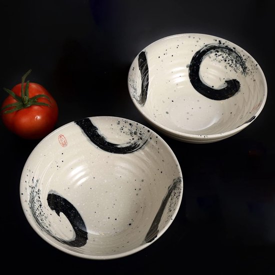 MUXUE Japanse Ramen Kom Vintage Met Deksel Lepel