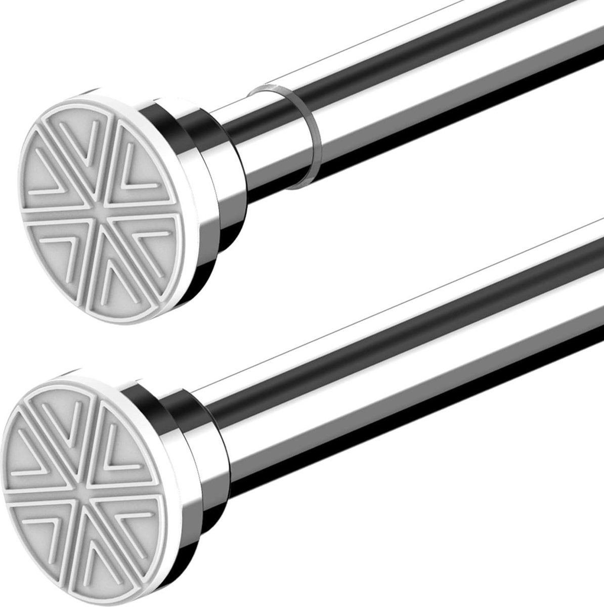 Douchegordijn Rail 90-160CM - Zilver - Badkamer Accessoire
