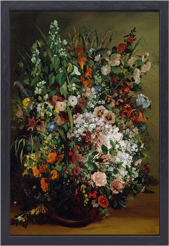 Blumenstrauss In Einer Vase Gustave Courbet main image 1
