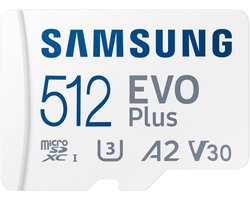 Samsung EVO Plus - Micro SD Kaart - 512GB