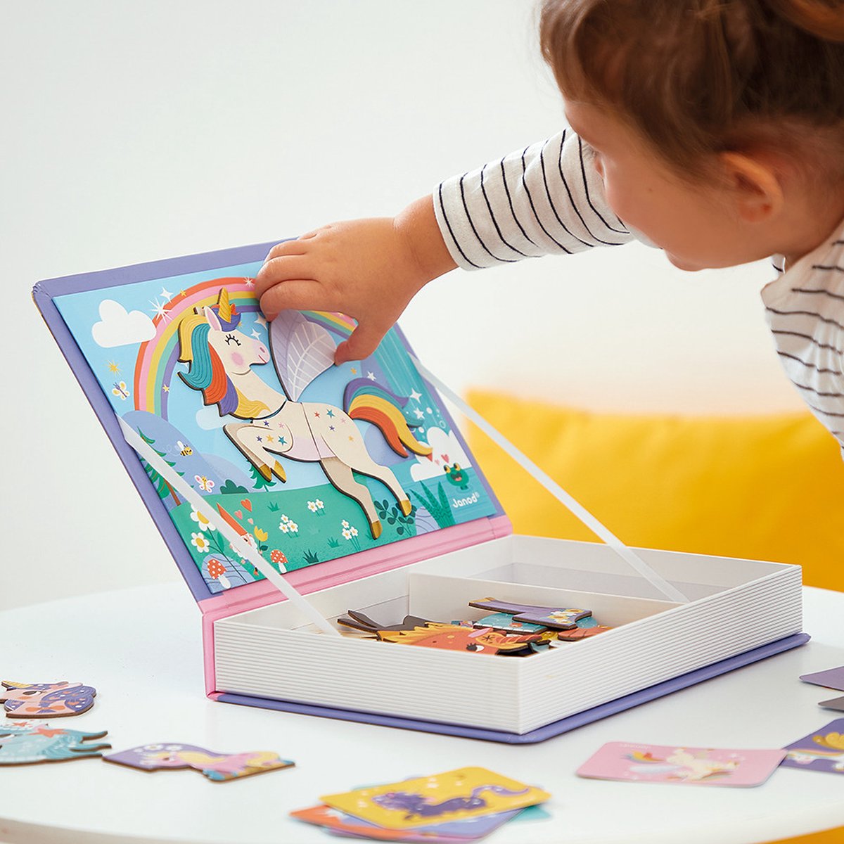 Janod - Magnetibook - Unicorn — afbeelding 8