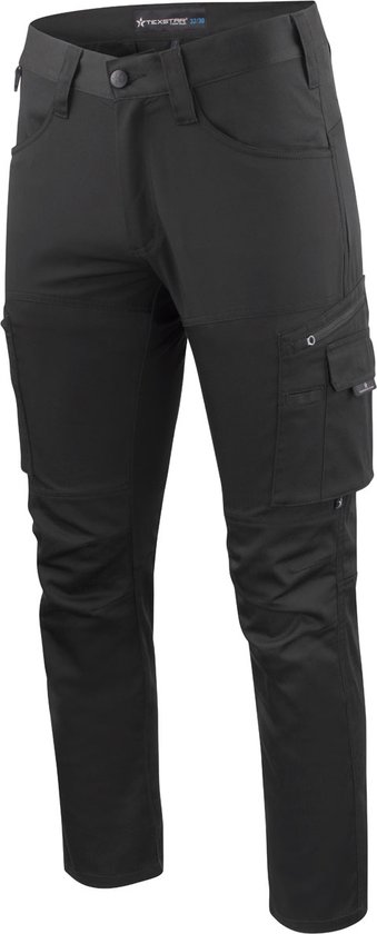 Pantalon extensible Texstar FP38 Duty | Hommes | Noir | 40/36