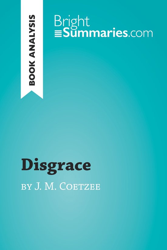 BrightSummaries.com - Disgrace by J. M. Coetzee (Book Analys ... - cover