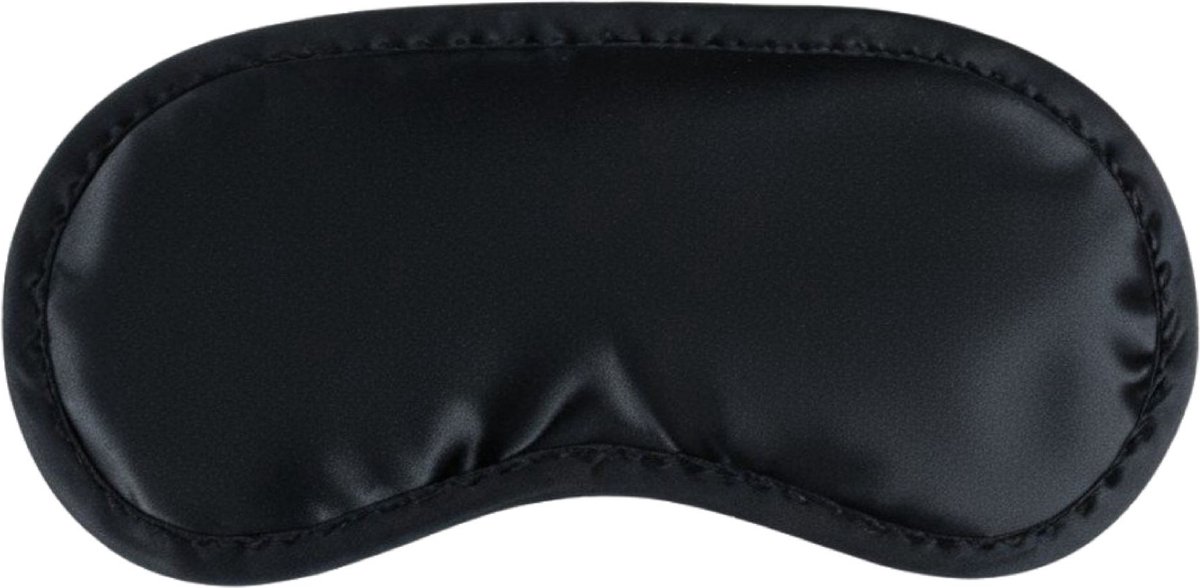 Blinddoek satijn - Zwart