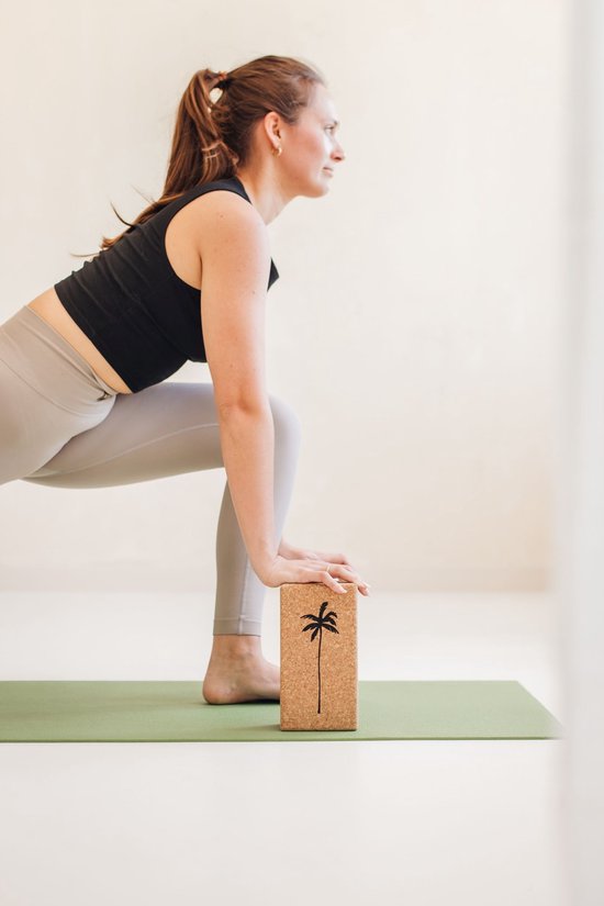 Yogamat studio olijfgroen extra lang en breed - Lotus | 4,5 mm | fitnessmat | sportmat | pilates mat — afbeelding 3