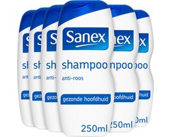 Sanex Shampoo Anti-Roos - 6 x 250 ml