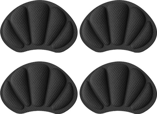 aZengear Siliconen hielbeschermers (4 stuks) voor schoenen | Voorkom blaren, gebarsten hakken | zachte gel kussenbekers, enkelmouwen, pads, rubberen beschermers voor mannen en vrouwen