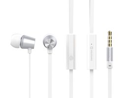 Swissten YS500 In-Ear Oordopjes - Zilver/Wit