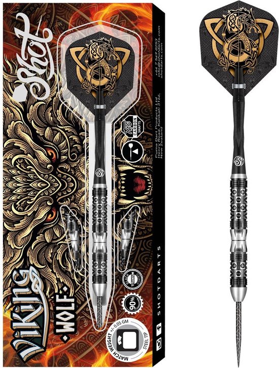Shot Viking Wolf 90% - Dartpijlen van Shot! — afbeelding 2