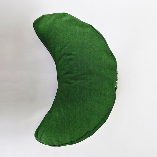 Samarali Wigkussen - Ergonomisch meditatiekussen voor yoga, GOTS-gecertificeerd biologisch katoen, 100% natuurlijke materialen van Samarali — afbeelding 3