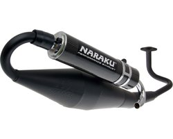 Uitlaat Naraku Crossover Black GY6, Kymco 50cc 4 Takt