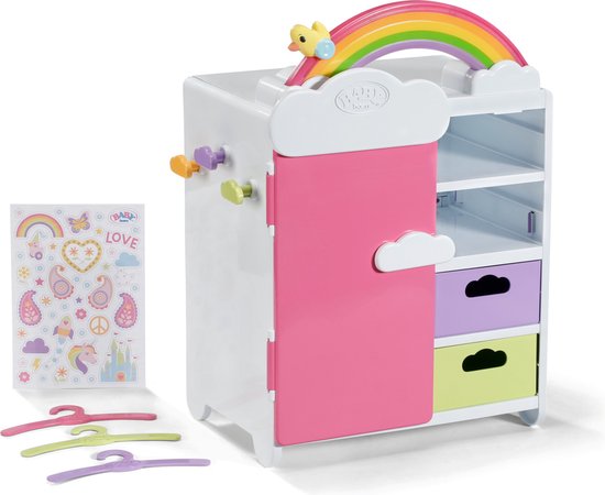 BABY born Regenboogkledingkast BABY born Regenboogkledingkast