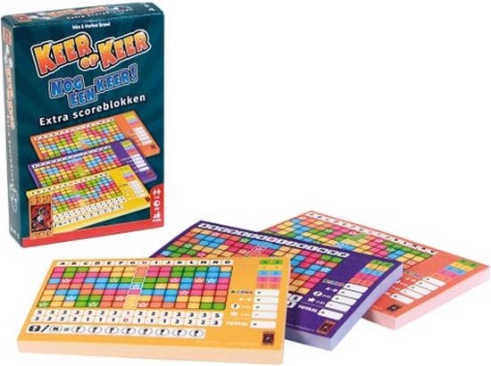 999 Games - Scoreblokken - Keer op Keer - Twee stuks - Level 1
