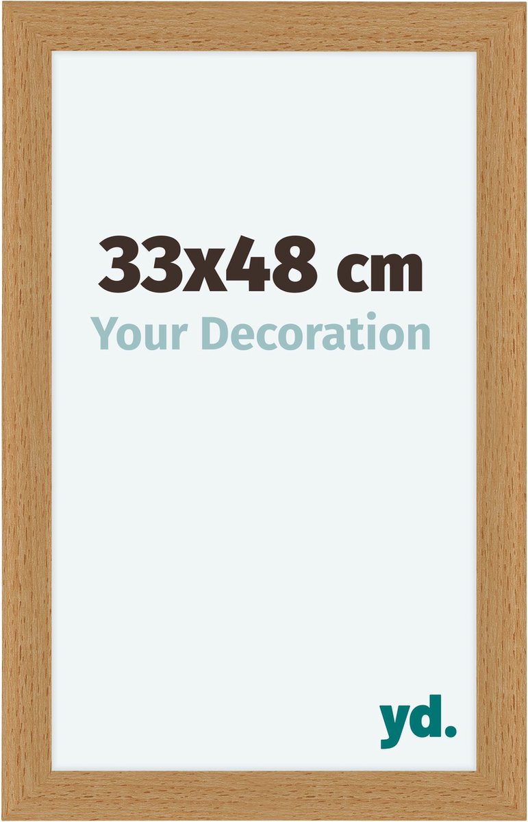 yd. Your Decoration - Fotolijst 33x48 cm - MDF - Beuken - Como