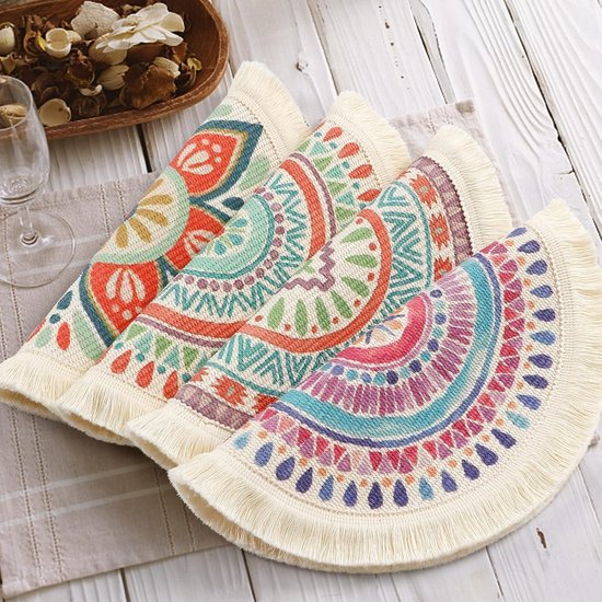 Simply Mixed Grote Placemats - Set van 4