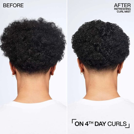 Redken Refreshing Curl Mist - Rafraîchit les boucles jusqu'à 7 jours sans lavage - 250ml