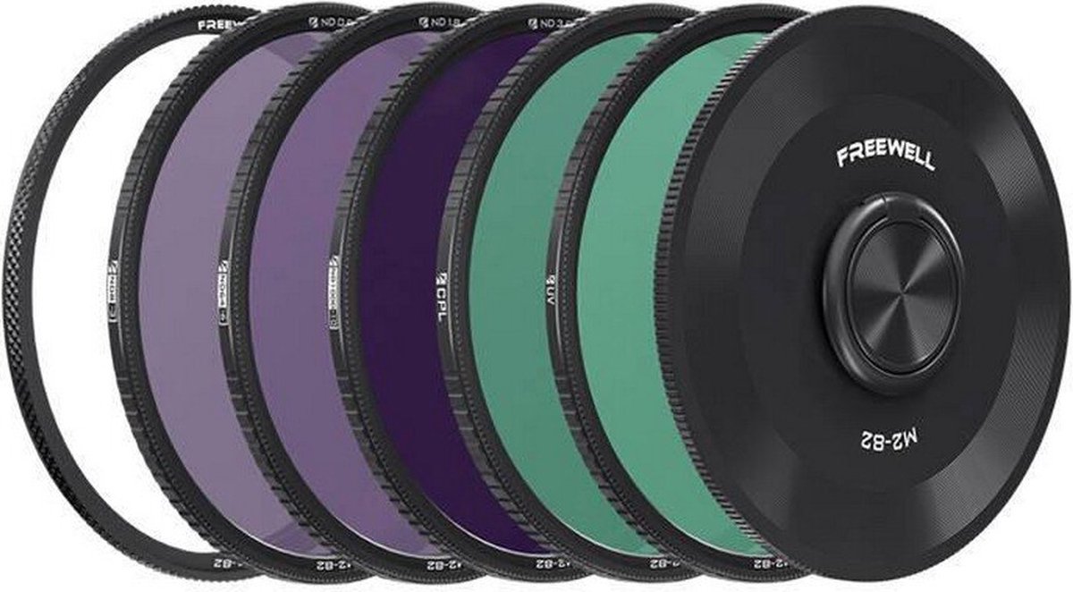 Set Van 5 Freewell M2-Serie 82 Mm Magnetische Filters