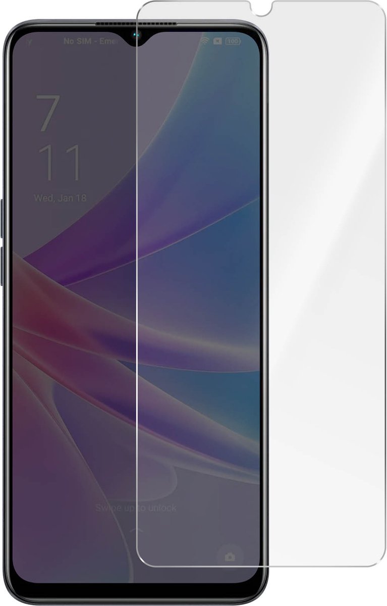 Gehard Glas Geschikt voor Oppo A78 9H Anti-vlekken transparant