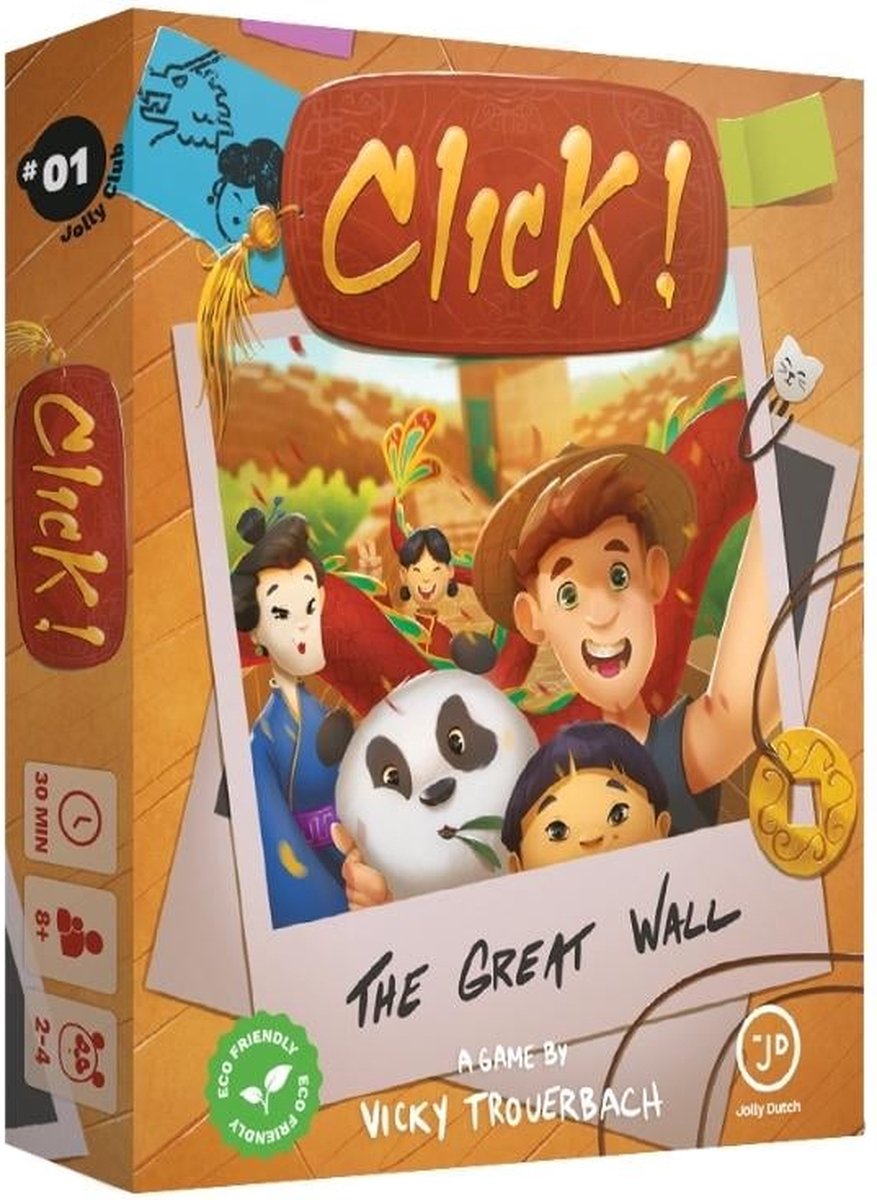 Click! The Great Wall - Kaartspel - Jolly Dutch