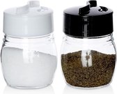 Salière et poivrière Glas 2 pièces - Agitateur - Set - Salière - Poivrière - Set salière et poivrière - Pots d'herbes aromatiques