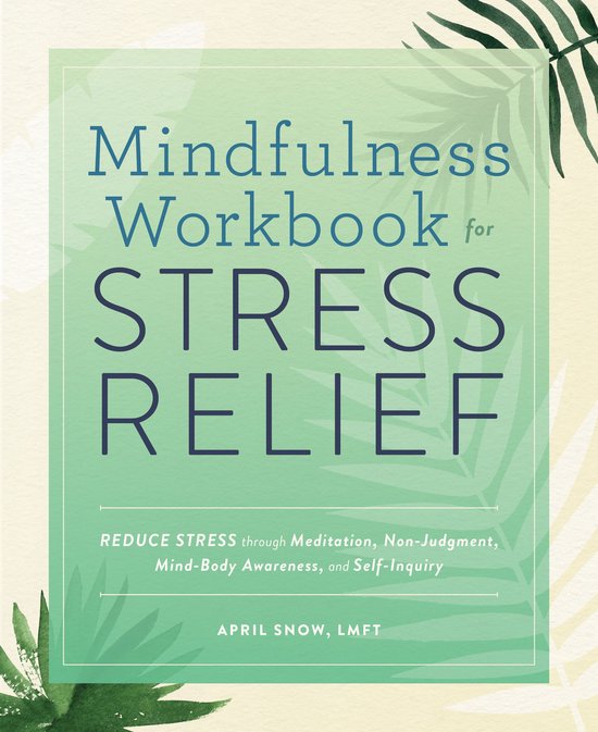 Mindfulness Workbook for Stress Relief - cover