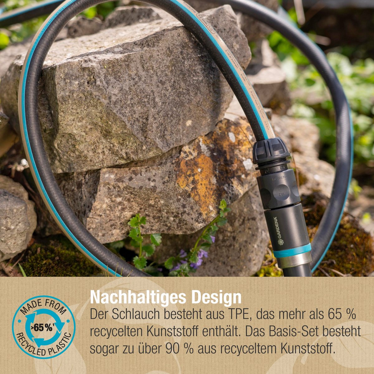 Gardena EcoLine Kit tuyau d'arrosage 20 m - 13 mm (1/2)