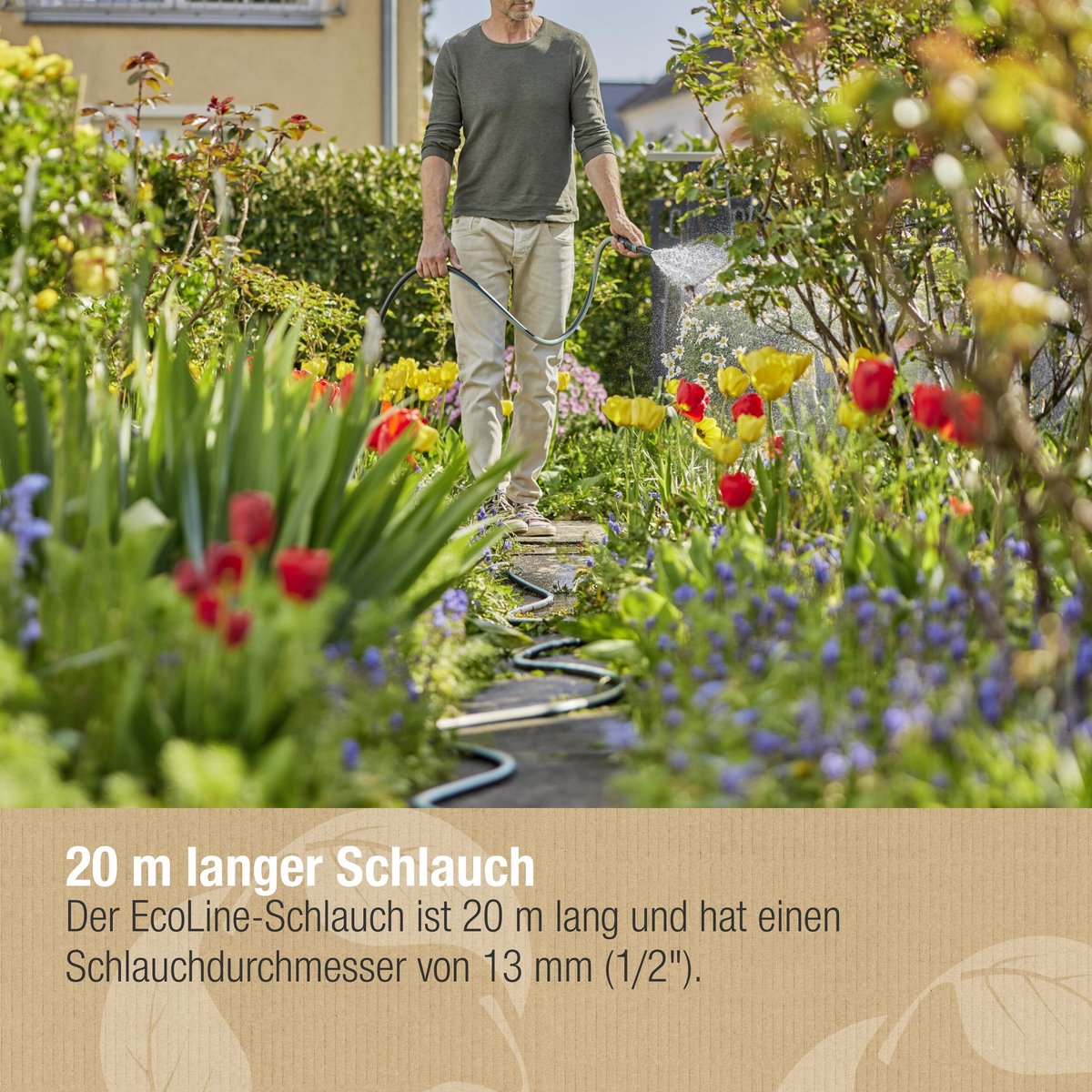 GARDENA Tuinslang Zwart 20 m 1/2 inch 1 stuk(s) - 18930-20 – foto 2