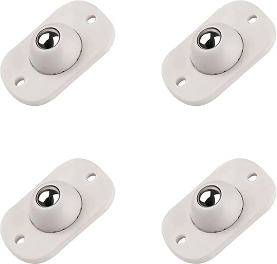 4 stuks zelfklevende wielen - Koffieglijders voor het verplaatsen van