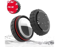 Bodega Waterdichte AirTag Hoes | 1 Pack | 3M Tape voor plakken | Geschikt voor o.a. fiets, scooter, koffer, motor, snowboard, skateboard, drone, fatbike, zadel | Zwart