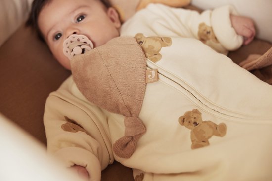 Jollein - Speendoekje Badstof (Biscuit) - Speenknuffel, Speendoekje Baby, Speendoek - Polyester-katoen van Jollein — afbeelding 3