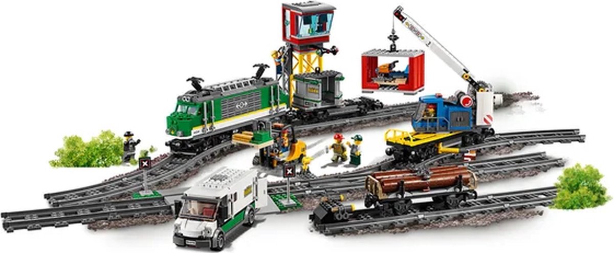 LEGO City Vrachttrein 60198 — afbeelding 20