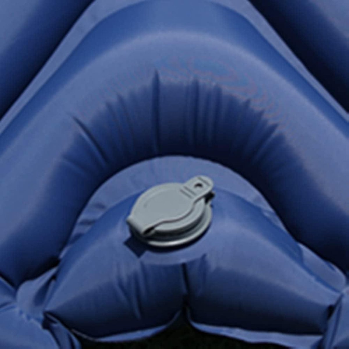 Opblaasbare Slaapmat voor Outdoor Camping - Luchtmatras voor Wandelen - Draagbare Opblaasbare Enkele Luchtbed - Navy