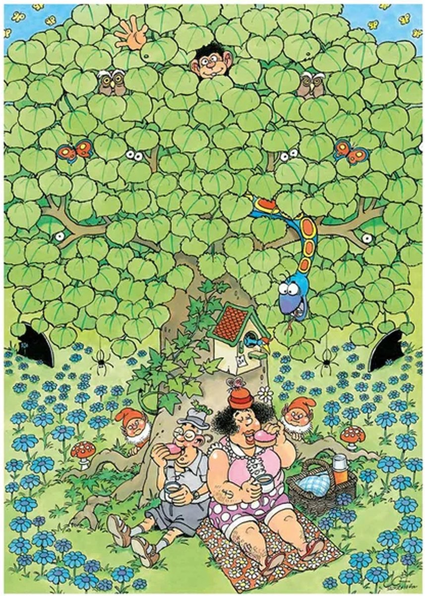 Jan van Haasteren Expert 2 - Picknick Plezier - 500 stukjes puzzel — afbeelding 5