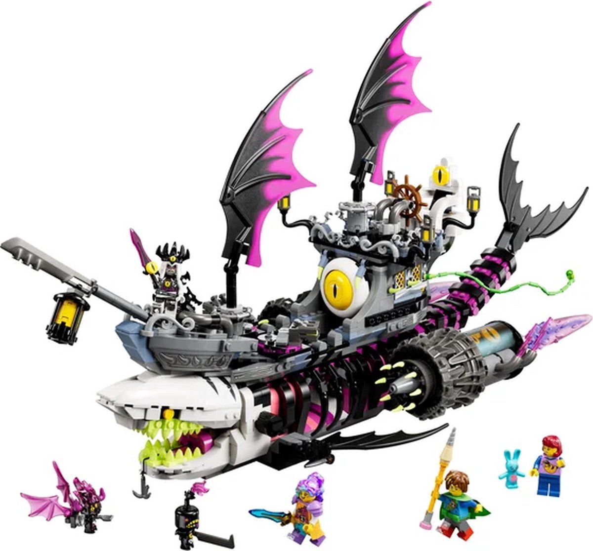 LEGO DREAMZzz Nachtmerrie Haaienschip Piratenschip Speelgoed - 71469 — afbeelding 10