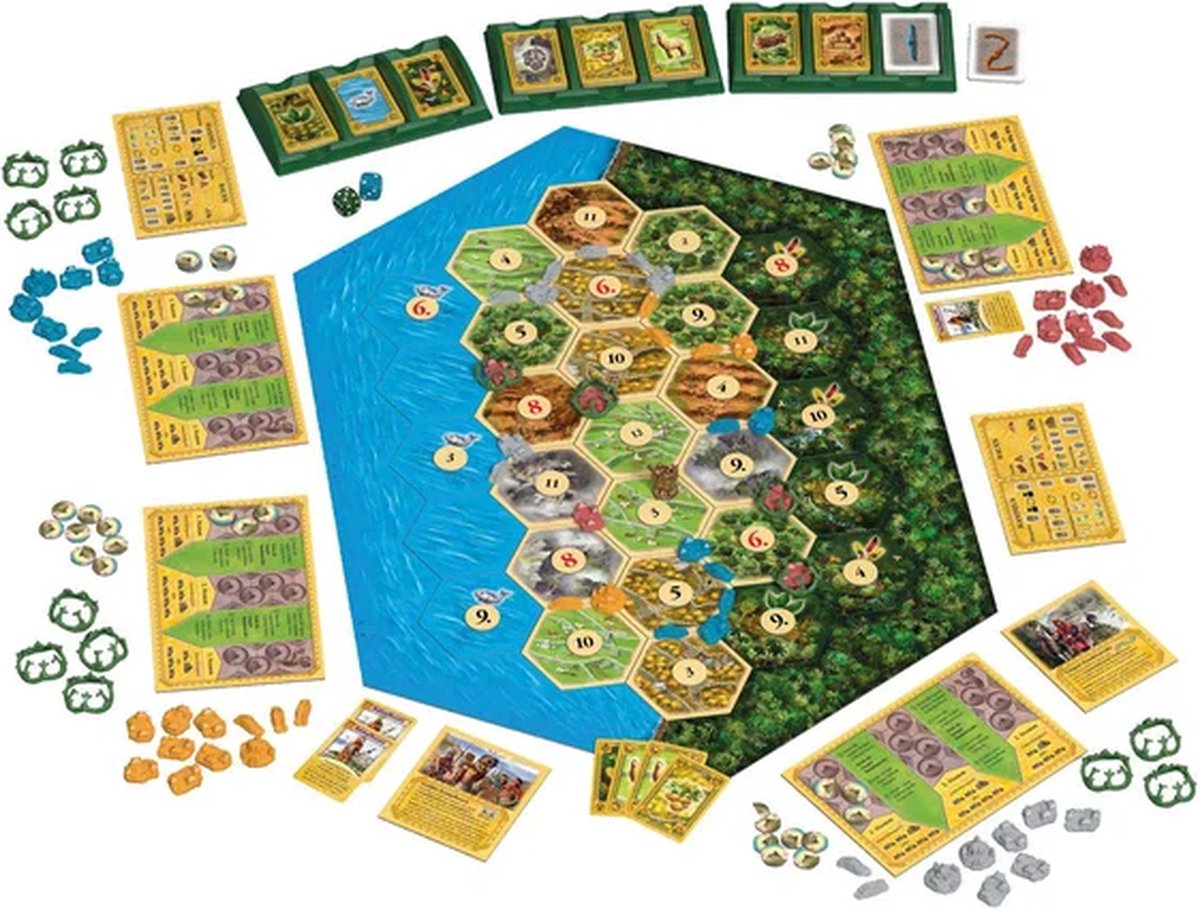 999 Games - Catan: De Opkomst van de Inca's Bordspel — afbeelding 3
